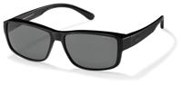Polaroid overzetzonnebril P8406 KIH/Y2 dames zwart/grijs - thumbnail