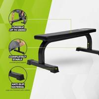 VirtuFit Vlakke fitnessbank - flat bench - thumbnail