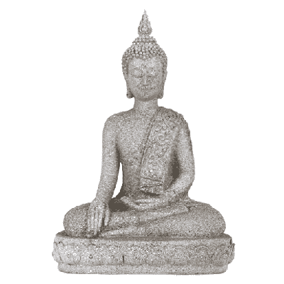 Boeddhabeeld Thais handreiking aarde steengrijs - 39 - Polyresin - S Boeddhabeeld Thais handreiking aarde steengrijs - 39 - Polyresin - S