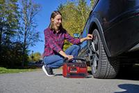 Einhell PRESSITO 18/25 Power X-Change Accucompressor 11 bar Digitaal display - thumbnail