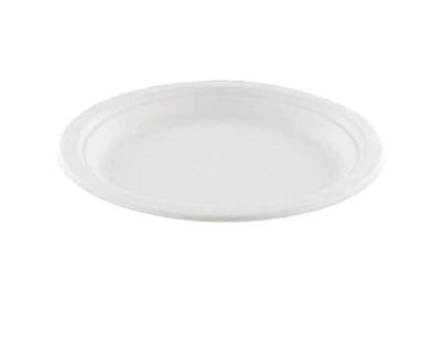 Bord iezzy ø170mm suikerriet wit | 20 stuks