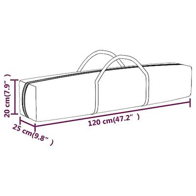 Partytent inklapbaar met zijwanden 3x3 m antracietkleurig