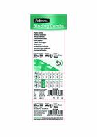 Fellowes bindruggen, pak van 50 stuks, 25 mm, zwart - thumbnail