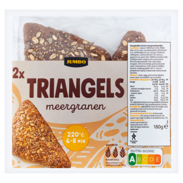 Jumbo Triangels Meergranen 2 Stuks