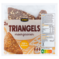 Jumbo Triangels Meergranen 2 Stuks - thumbnail