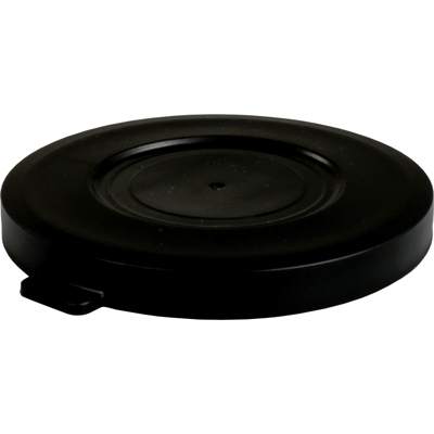 Öko Deksel | PP | rond | reusable | Ø11.5cm | zwart | 40 stuks