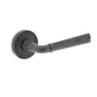 Intersteel Deurkruk Bellevue op rozet - oud grijs - thumbnail