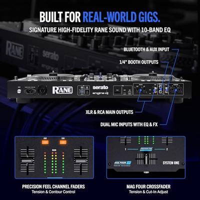 Rane SYSTEM ONE All-in-One Standalone Motorized DJ System