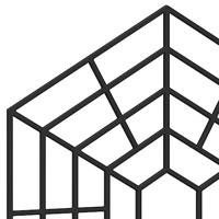 Vijverbeschermers 40 st polypropeen zwart - thumbnail