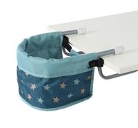 Poppen Tafelstoeltje - Stars Turquoise - thumbnail