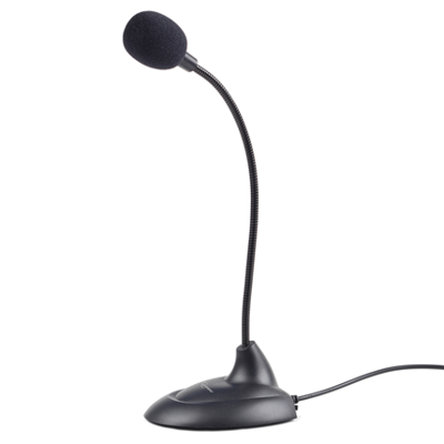 Microfoon met flexibele nek Microfoon met flexibele nek