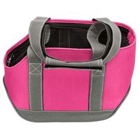 Huisdierenhandtas Trixie Alea Grijs Roze Polyester PVC 16 × 20 × 30 CM - thumbnail