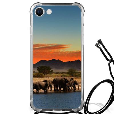 iPhone SE 2022 | 2020 | 8 | 7 Case Anti-shock Olifanten iPhone SE 2022 | 2020 | 8 | 7 Case Anti-shock Olifanten