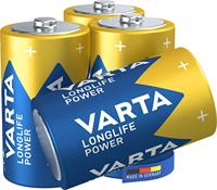 Varta VARTA Longlife Power D Blister 4 D batterij (mono) Alkaline 1.5 V 4 stuk(s) - thumbnail