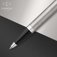 Parker IM balpen Stainless Steel CT, blauwe inkt - thumbnail