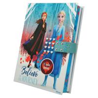 Kids Licensing code dagboek Frozen 2 meisjes 21 cm karton blauw - thumbnail