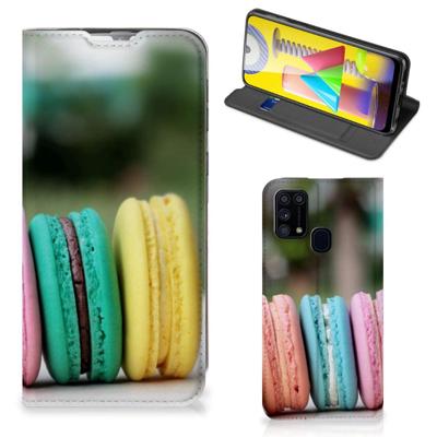 Samsung Galaxy M31 | Flip Style Cover | Macarons