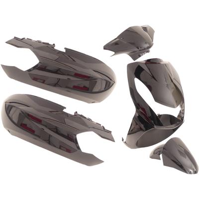 Edge Plaatset peugeot kisbee 2t/4t 6-delig - zwart