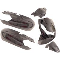 Edge Plaatset peugeot kisbee 2t/4t 6-delig - zwart - thumbnail