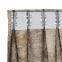 VidaXL Velvet gordijnen 2 pcs champagne 225 x 140 cm fluweel - thumbnail