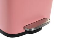 Pedaalemmer DKD Home Decor Perzik Metaal Polypropyleen Eenvoudig 5 L - thumbnail