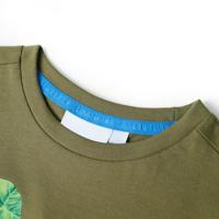 Kindershirt 104 kakikleurig - thumbnail