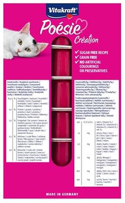 Vitakraft Poésie Création in saus natvoer kat multipack (6 x 85 g) 8 verpakkingen