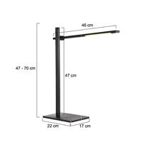 Steinhauer Strakke led bureaulampStekk zwart - 2689ZW - thumbnail