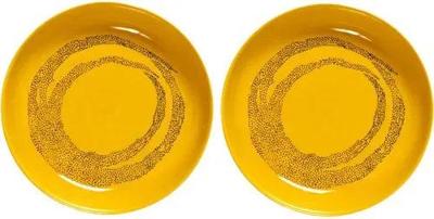 Serax X Ottolenghi Bord Hoog Sunny Yellow - 22xh4cm - 2 stuks