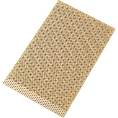 TRU COMPONENTS SU527661 Printplaat Hardpapier (l x b) 16 cm x 10 cm 35 µm Rastermaat 2.54 mm Inhoud 1 stuk(s)