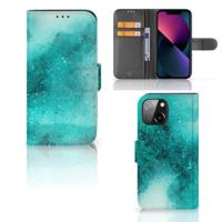 Hoesje iPhone 13 Mini Painting Blue - thumbnail