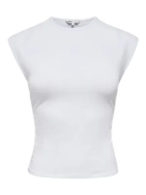 Only Mira Capsl Ruching Top Jrs Noos