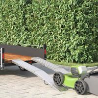 Laad Ramp 2 pcs Zilver 166 x 22,5 x 4,5 cm Gegalvaniseerd staal - thumbnail