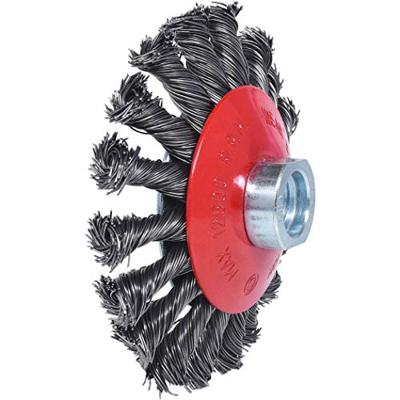 KS TOOLS Ks-tools ronde borstel round brush with hole ks-tools m14x2, d=100mm