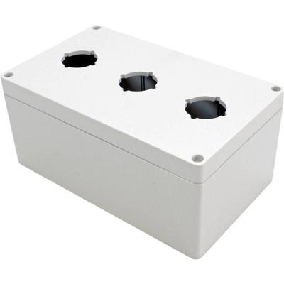 Hammond Electronics 1554PB3 Universele behuizing 200 x 120 x 90 Polycarbonaat Grijs 1 stuk(s)