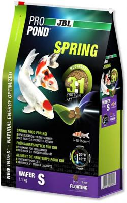 JBL Propond Spring S Koivoer 1,1kg - Gezondheid en Groei, 3mm Pellets