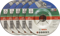 Bosch Accessories A 30 S BF 2609256332 Doorslijpschijf gebogen 115 mm 5 stuk(s) Metaal - thumbnail