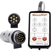 SecoRüt 70241.2 SecoRüt Prüfbox für Anhängersteckdosen 7 und 13 Polig (12 Volt) Trekkend voertuig tester 12 V Aantal polen:7 & 13 - thumbnail