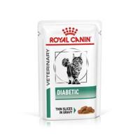 Royal Canin Veterinary Diabetic natvoer kat (in saus) 2 dozen (24 x 85 g) - thumbnail
