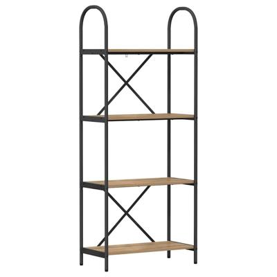 Boekenkast artisanaal eikenkleurig 60 x 30 x 146 cm Boekenkast artisanaal eikenkleurig 60 x 30 x 146 cm