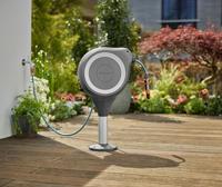 Automatische slanghaspel voor terras - GARDENA - RollUp - M - Wit - Lengte 20 m - Slang 13 mm - thumbnail