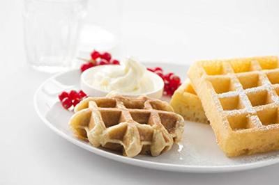 Fritel 142361 Bakplaten Brusselse-Luikse Wafels Aluminium/Zwart