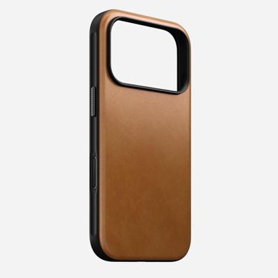 Nomad Modern Leather Case iPhone 17 Pro English Tan