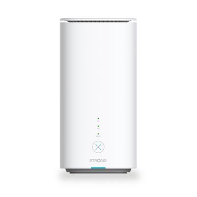 STRONG 5G router simkaart, 3,5 Gbit/s-poort met 2X LAN-aansluiting, aansluiting voor vaste netwerk, Wi-Fi 6 AX3000, grote dekking, 5GROUTERAX3000