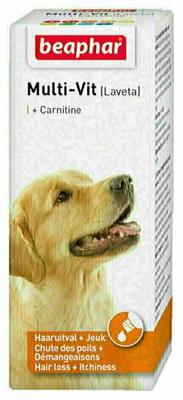 Beaphar multi-vit laveta + carnitine hond
