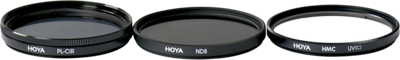 Hoya Digitale filterkit (62 mm, incl. Circulair polarisatiefilter/ND-filter (NDx8)/HMC-C, UV-filter)