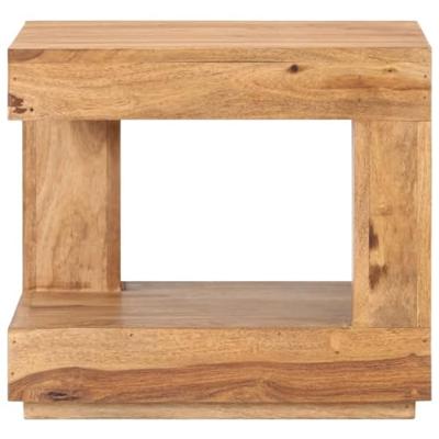 Salontafel 45x45x40 cm massief acaciahout
