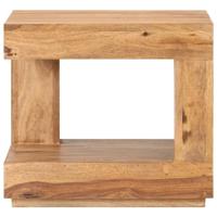 Salontafel 45x45x40 cm massief acaciahout - thumbnail