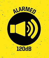 Kryptonite schijfremslot alarm 6mm zwart - thumbnail