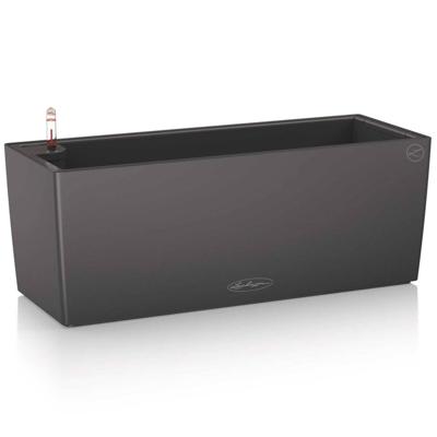 Plantenbak - Lechuza UK - Balconera Color 50 - Leisteen - Rechthoekig - Met waterreservoir
